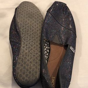 Multicolored Glitter TOMS